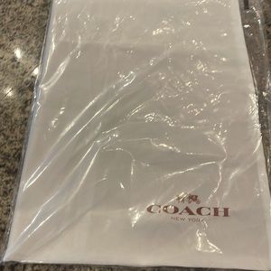 Coach purse designer dust bag. Gently used.